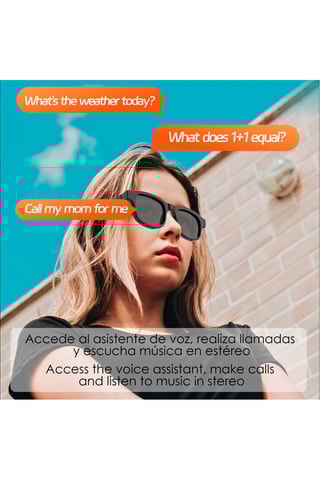 Óculos inteligentes unissexo