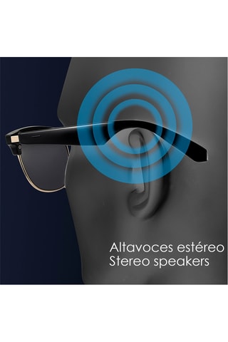 Óculos inteligentes unissexo