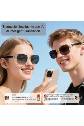 Óculos inteligentes GY-100 unissexo