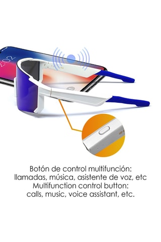 Óculos inteligentes unissexo - Lentes fotocromáticas