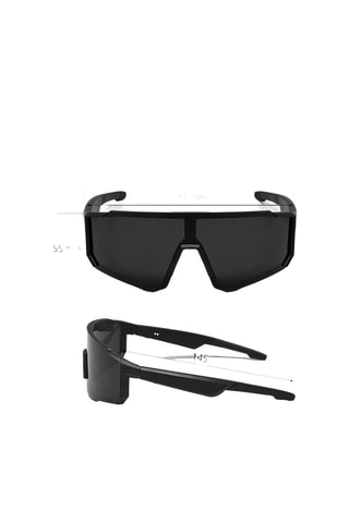 Óculos inteligentes unissexo - Lentes efeito espelhado