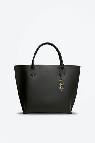Mala shopper em couro George V Preto - Preto