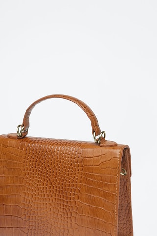 Sac à main en cuir Monceau - Marron