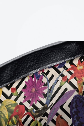 Mala em couro Montaigne Preto - Preto