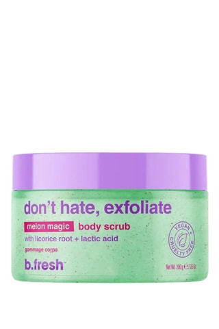 Gommage corporel sans paraben Don't hate, exfoliate - 200 g