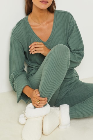 Gevoerde Enkellaarzen Dolly- Beige