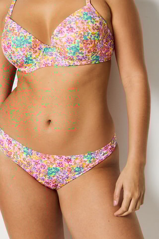 Bikinitop - Wit en Roze