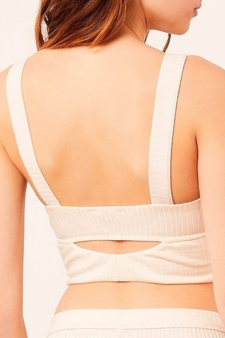 Bikinitop Summer Crop Ecru