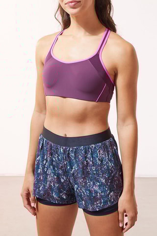 Voorgevormde Bralette Adia Donkerpaars