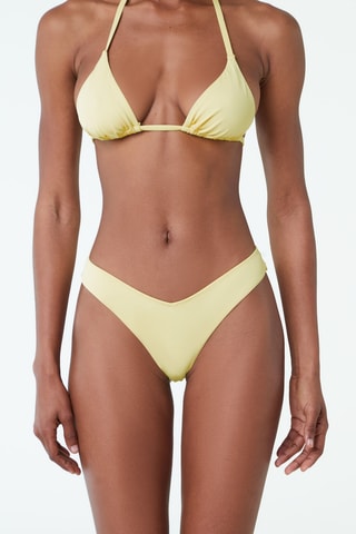 Bikinibroekje Essentiella Vanillegeel - Etam