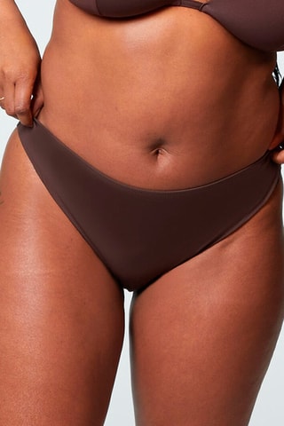 Bikinibroekje Essentielle Chocoladebruin - Etam