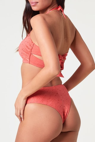 Bikinibroekje Hoge Taille - Roze