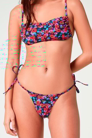 Bikinibroekje Isla Blauw en Rood