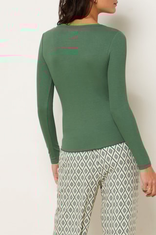 Pyjamatop Asuk - Groen