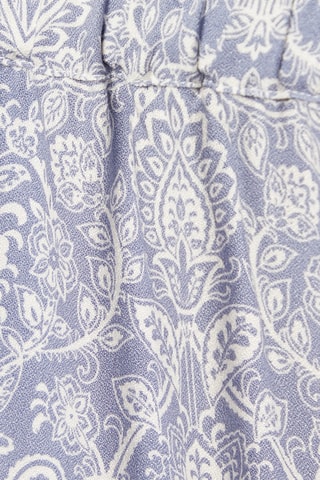 Pyjamabroek hoge taille Bania- Blauw en Wit