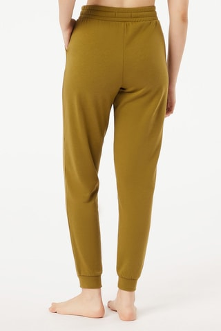 Pyjamabroek met hoge taille Cunta- Kaki