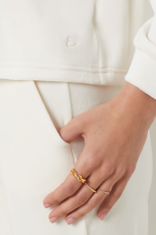 Velours Joggingbroek Dunkan - Ecru