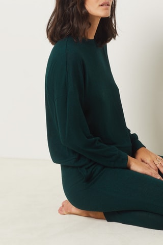 Pyjamajoggingbroek Jue - Dennengroen