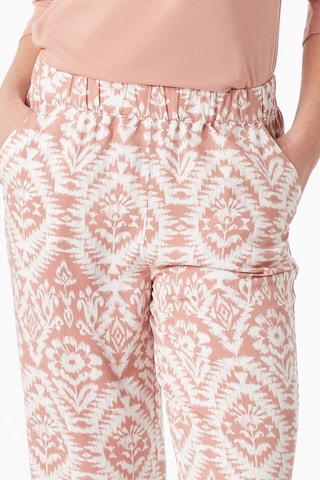 Pyjamabroek hoge taille Dudley- Roze