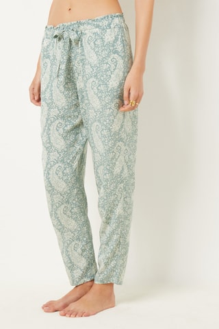 Pyjamabroek In The Garden Zeegroen