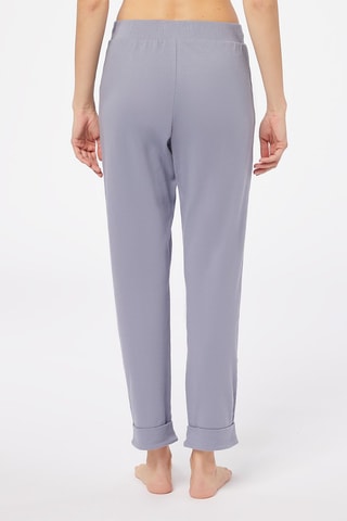 Pyjamabroek hoge taille Beka- Blauw