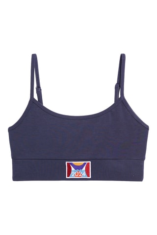 Crop Top - Marineblauw