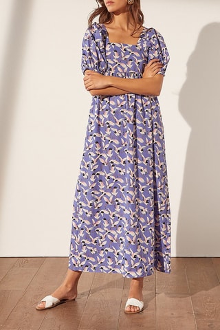 Lange Jurk New Betty Hemelsblauw