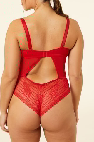 Bodysuit Sexy Sophistique Rood