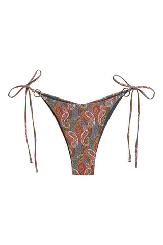 Bikini - Hemelsblauw en Oranje