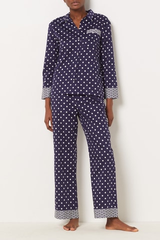 Blouse Florish - Marineblauw