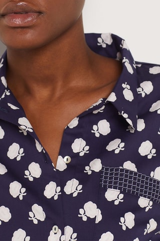 Blouse Florish - Marineblauw