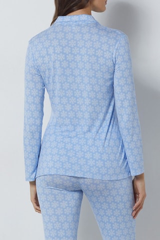 Blouse Saskis - Azuurblauw