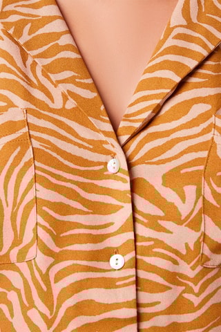 Blouse Animalia Bronskleurig