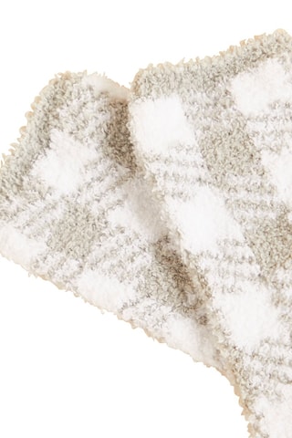 Sokken Xmas House Gemêleerd Lichtgrijs