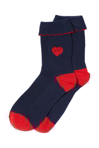 Sokken Frivole - Marineblauw