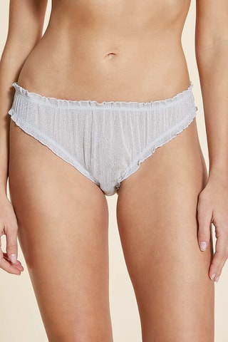 2 Slips - Wit en Oudroze