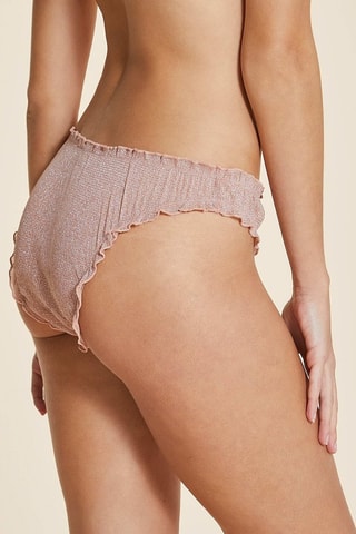 2 Slips - Wit en Oudroze