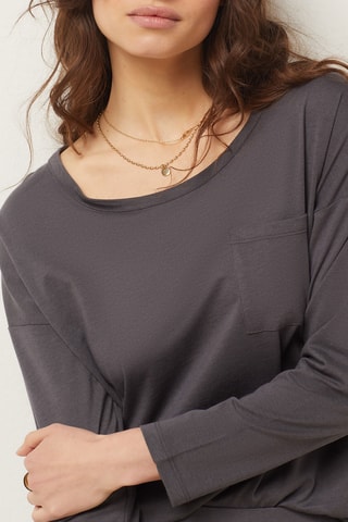 T-shirt Gam - Antraciet