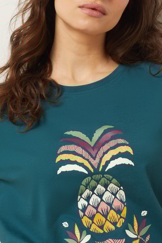 T-shirt Bahananas Dennengroen