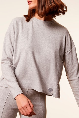 T-shirt Alexine Gemêleerd Grijs