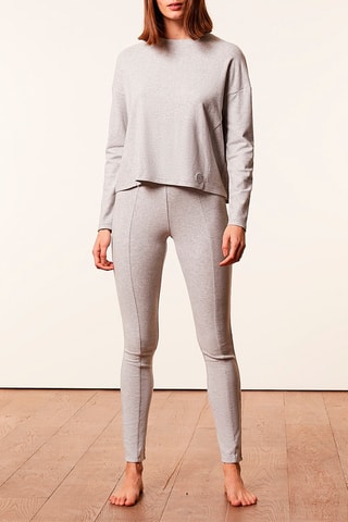 T-shirt Alexine Gemêleerd Grijs