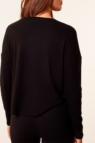 T-shirt Alexine Zwart