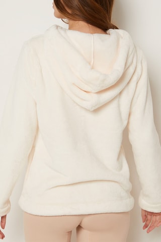 Pyjamasweater met Capuchon Naci - Ecru