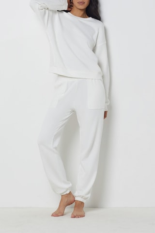 Pyjamasweater Esty - Ecru