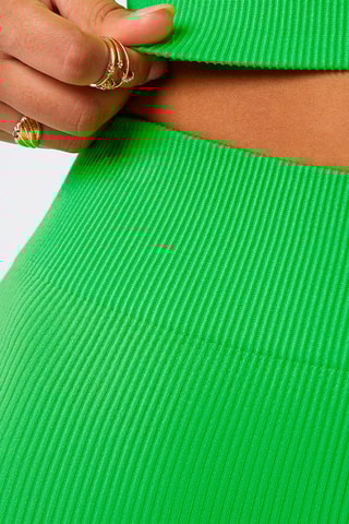 Wielrenbroekje Hoge Taille Active Anijsgroen