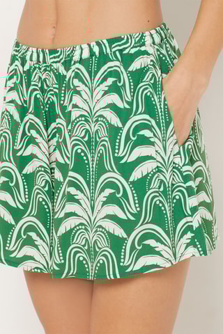 Short de pyjama - Vert