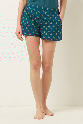 Short de pyjama Bahananas Vert foncé