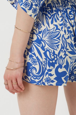 Short de pyjama Blue Amalfi Bleu roi