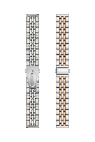 Montre à quartz en acier Mariazell - Doré rose et argenté 