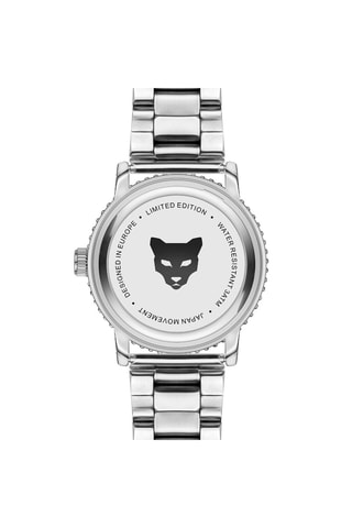 Montre à quartz en acier Sofia - Argenté et vert